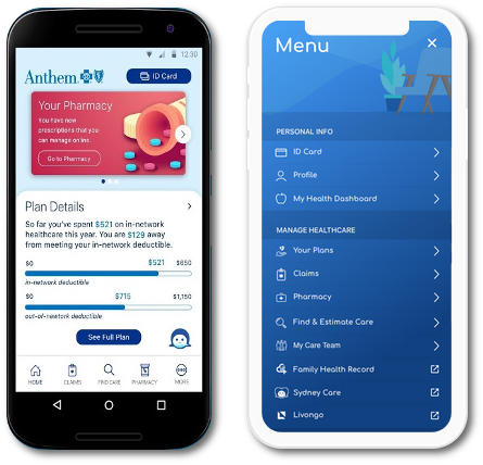Anthem Health apps